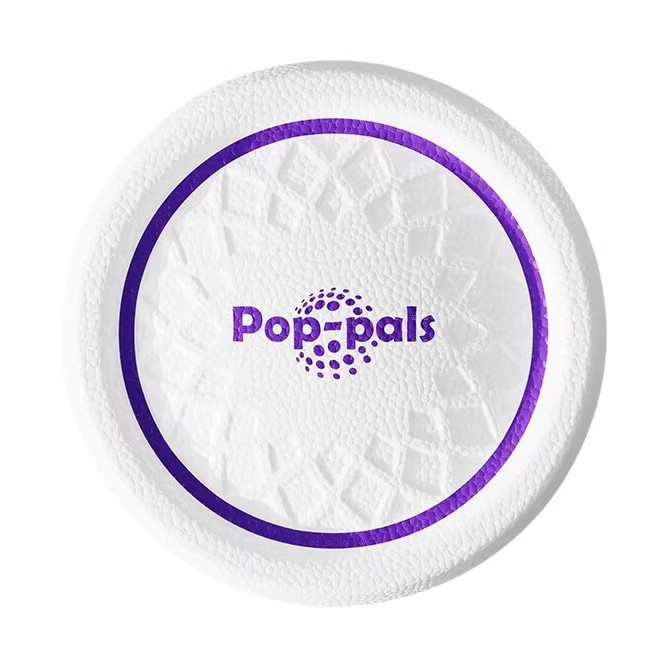 Flying Disc Dog Training Toy - Hunde-Flugscheiben-Spielzeug Langlebige Weiche Gummi-Frisbee für Outdoor-Training