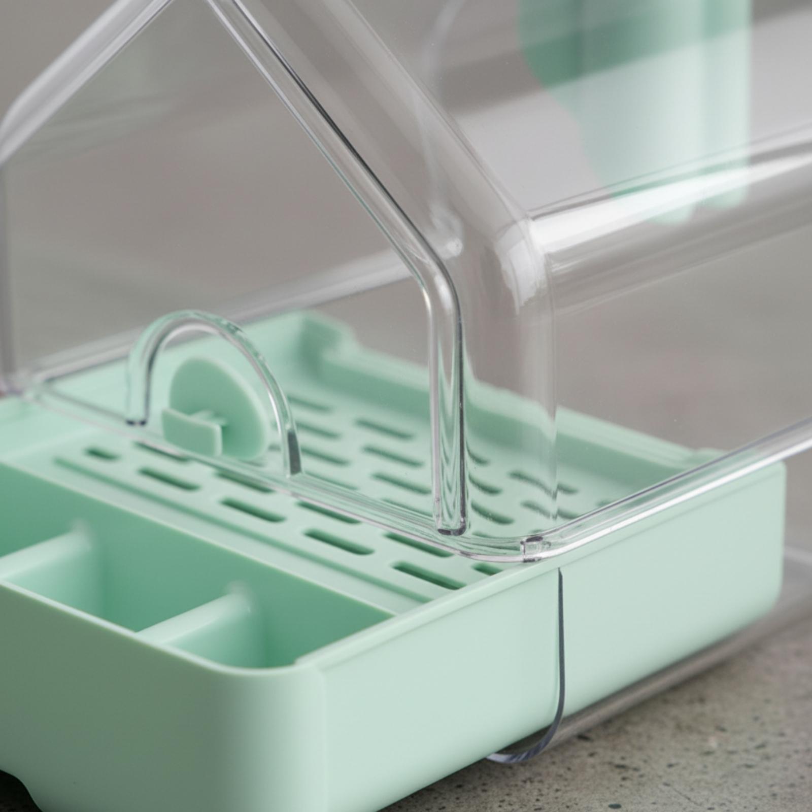 Vogelbad mit Futterbox, Käfigm – Pet Feeders Bewertung und Preis