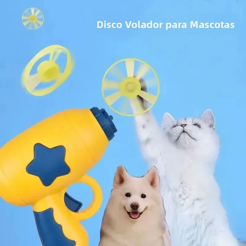 Lustiges Katzen-Teaser-Interak – Flying Disc Dog Training Toy Bewertung und Preis